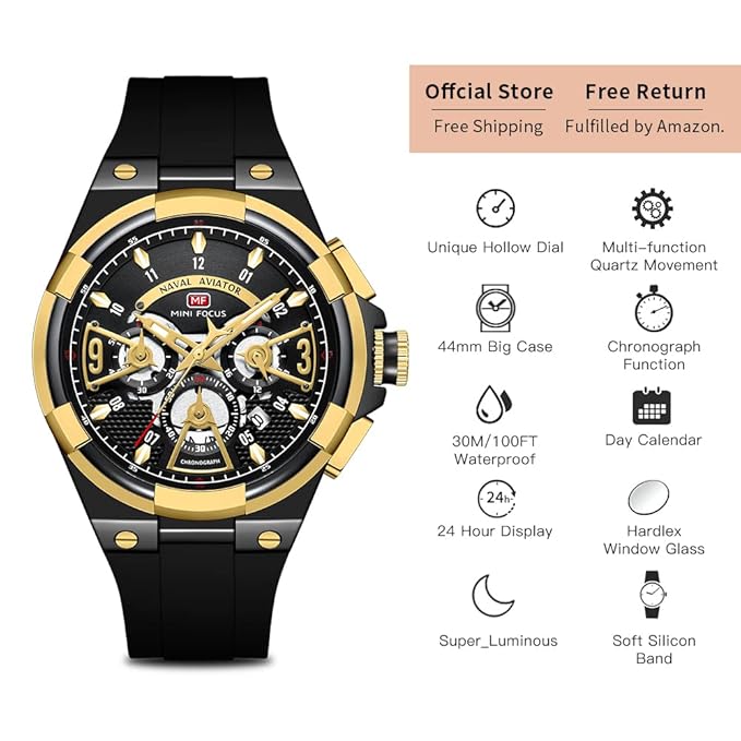 Montre Homme Mini Focus MF0402G Rosé