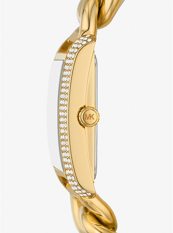 Montre Femme Michael Kors emery animal dorée MK7437
