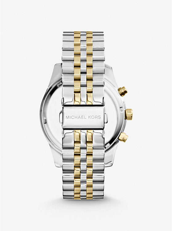 Montre Femme Michael Kors Oversized Lexington Two-Tone Watch - Zaphyr Montres Tunisie