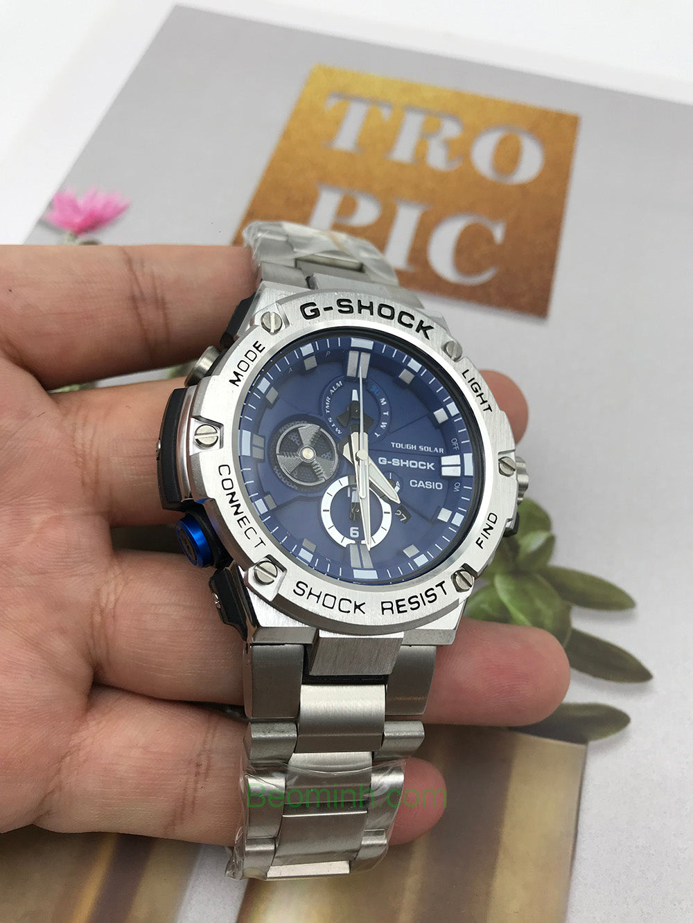 Montre Homme Casio G-SHOCK Bleu - Zaphyr Montres Tunisie