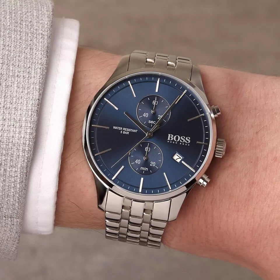 Montre Homme HUGO BOSS Associate 1513839 Chronograph - Zaphyr Montres Tunisie