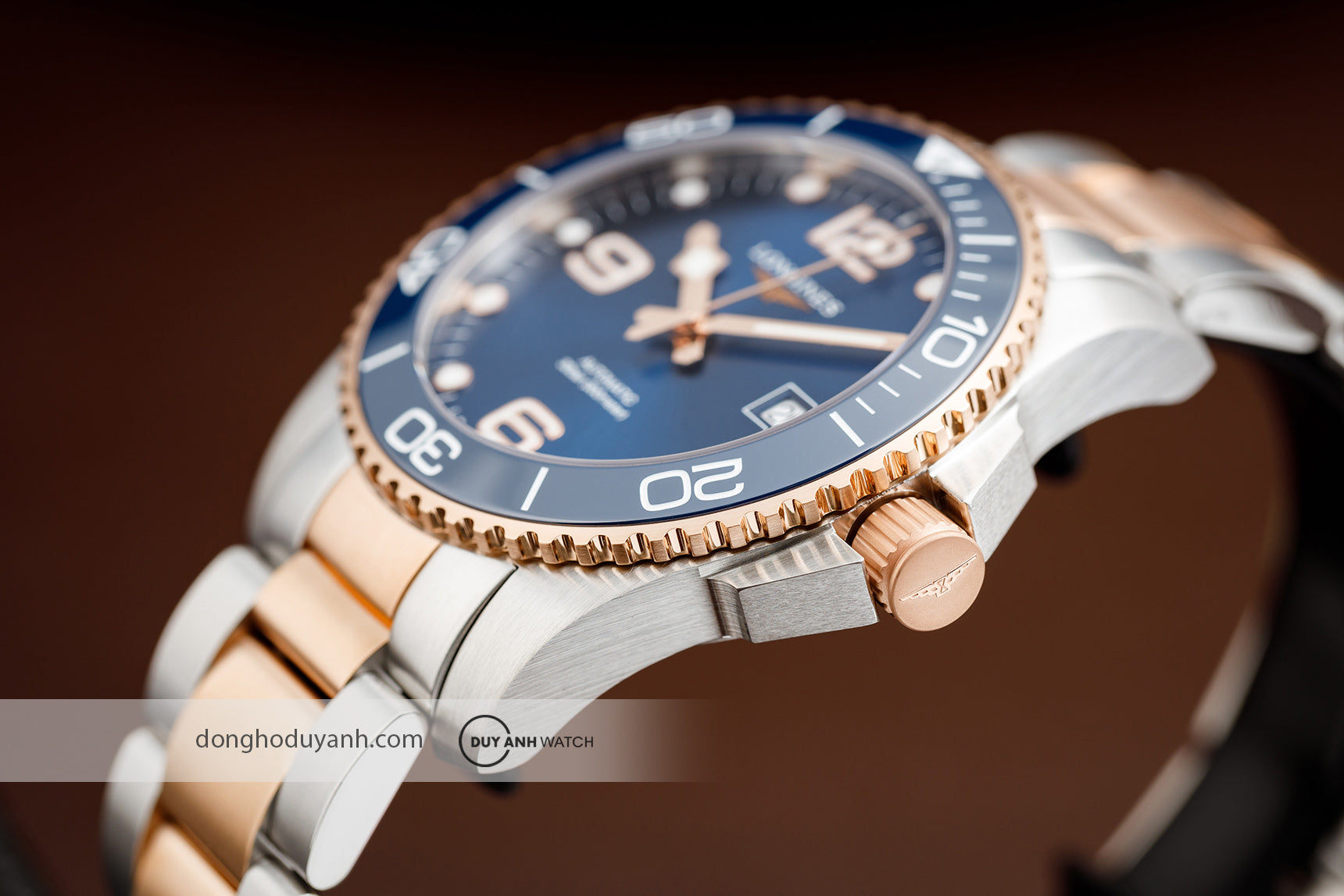 Montre Homme Longines HydroConquest L3.781.3.98.7 - Zaphyr Montres Tunisie