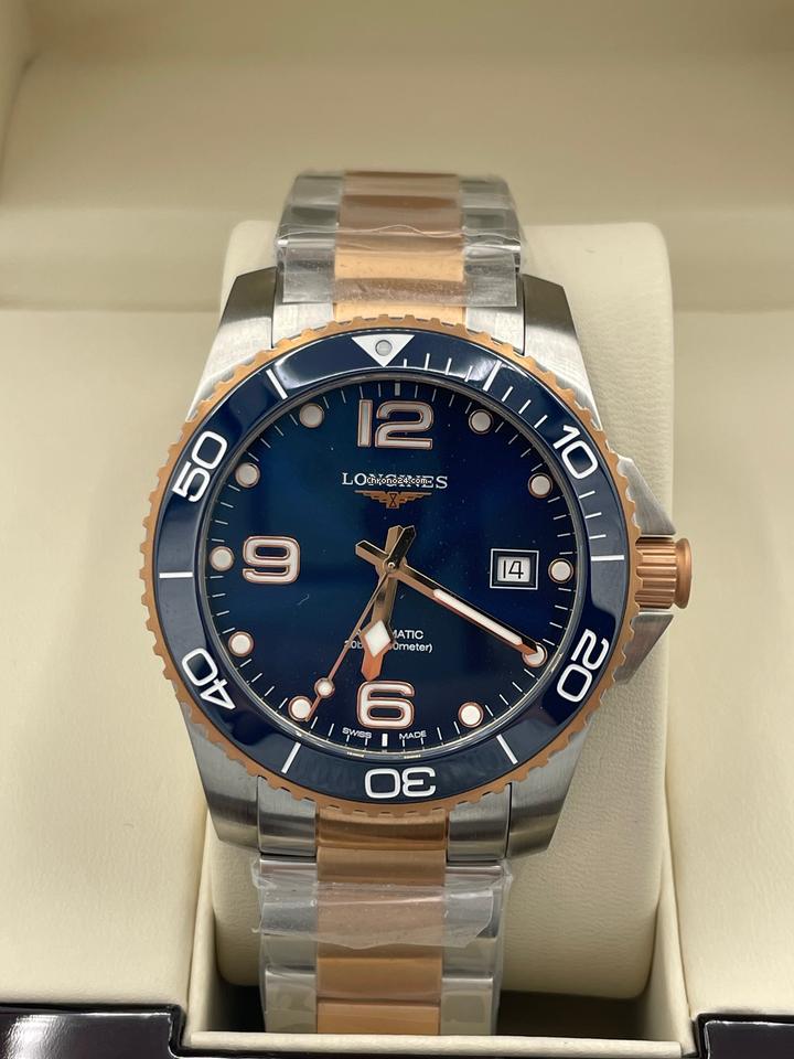 Montre Homme Longines HydroConquest L3.781.3.98.7 - Zaphyr Montres Tunisie