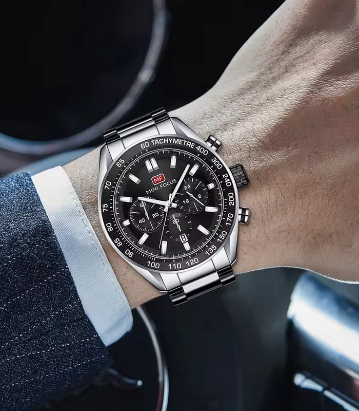 Montre Homme Mini Focus MF0403G Argent - Zaphyr Montres Tunisie