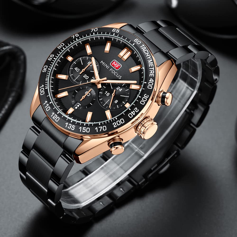 Montre Homme Mini Focus MF0403G Noir - Zaphyr Montres Tunisie