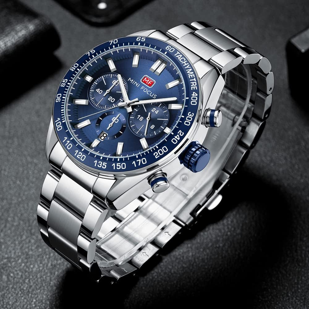 Montre Homme Mini Focus MF0503G Bleu - Zaphyr Montres Tunisie