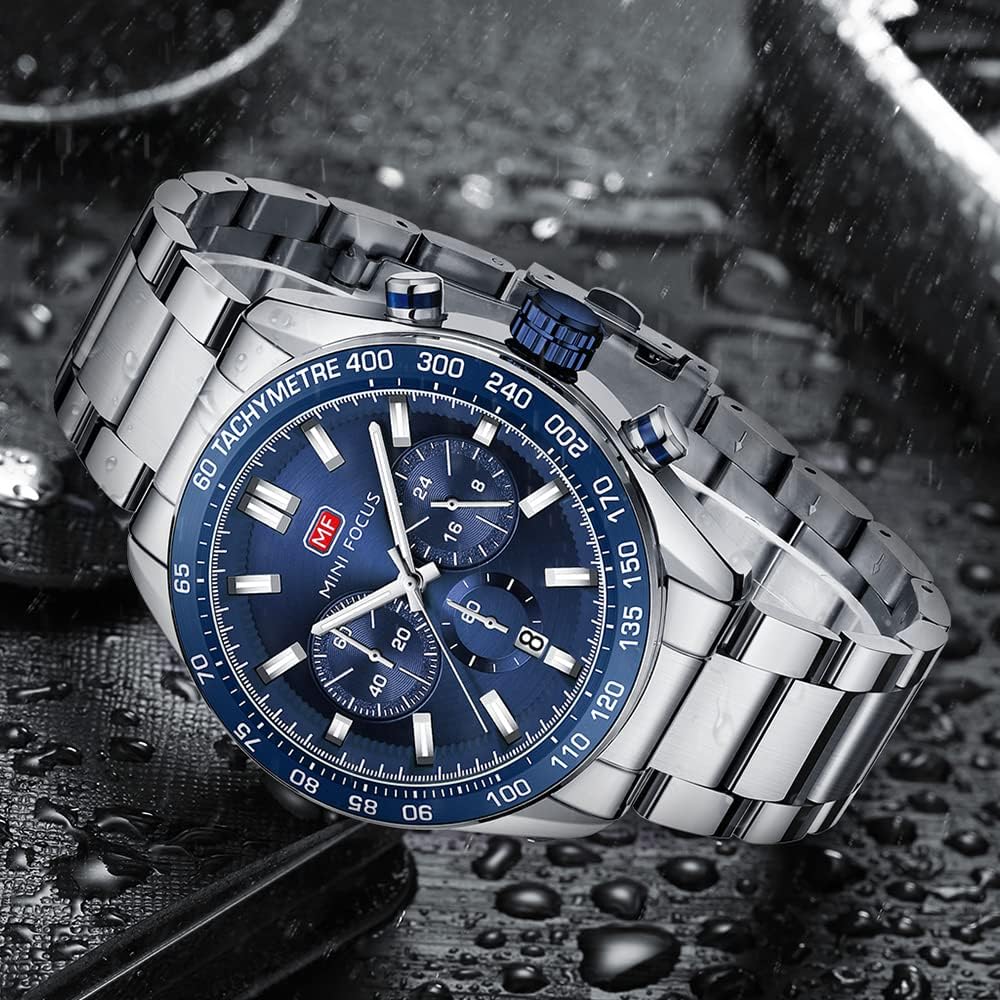 Montre Homme Mini Focus MF0503G Bleu - Zaphyr Montres Tunisie