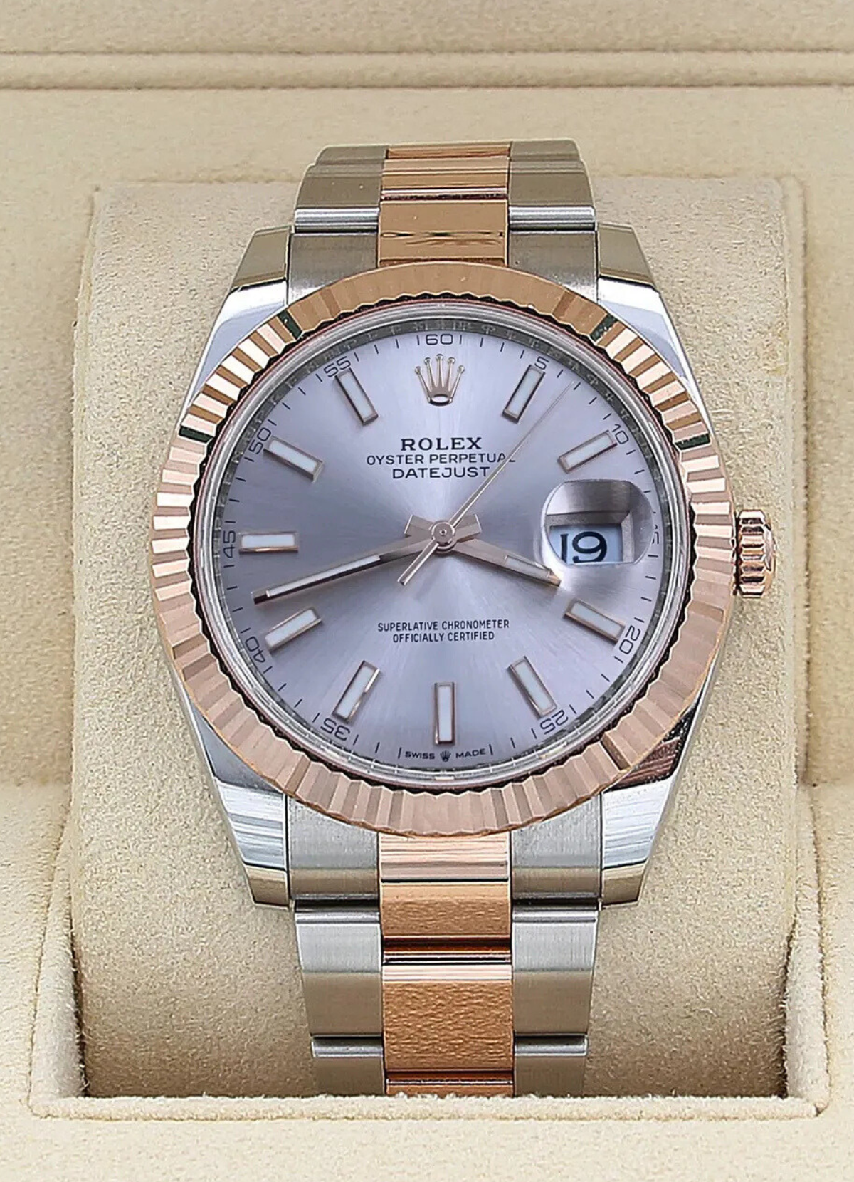 Montre Homme Rolex Datejust 41 Fluted / Oyster