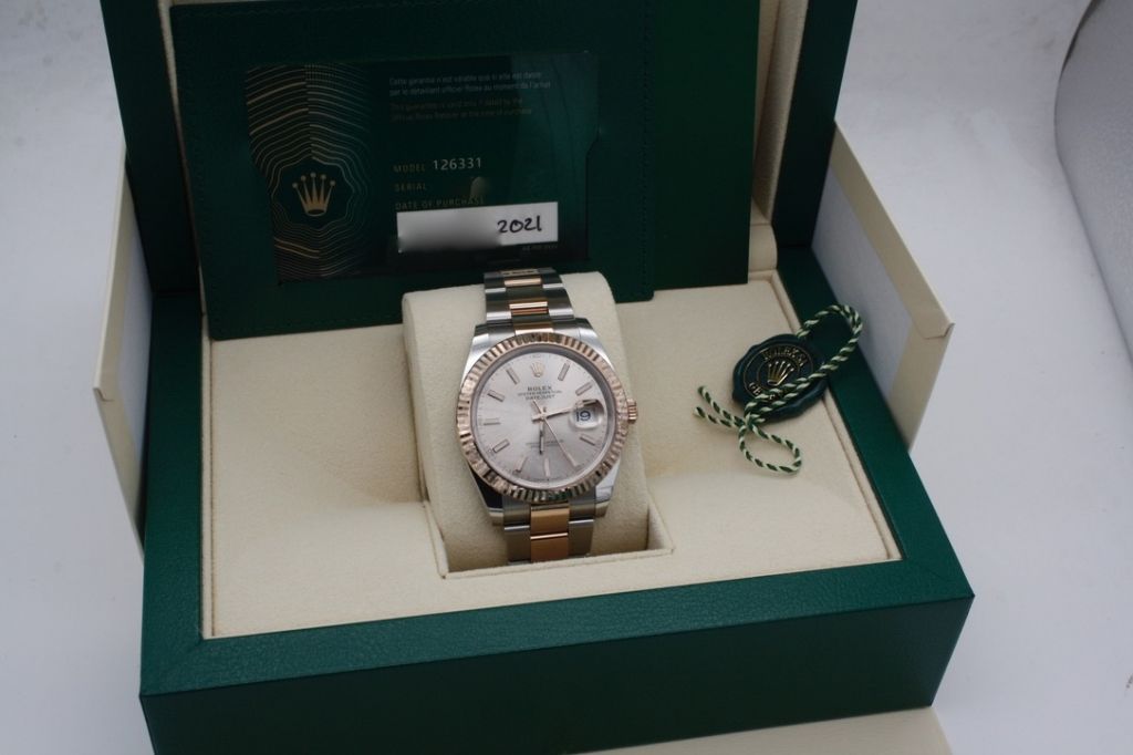 Montre Homme Rolex Datejust 41 Fluted / Oyster