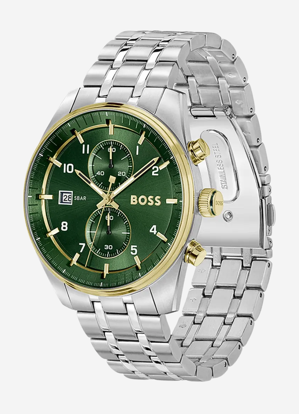 Montre homme HUGO BOSS 1514195 Skytraveller Green