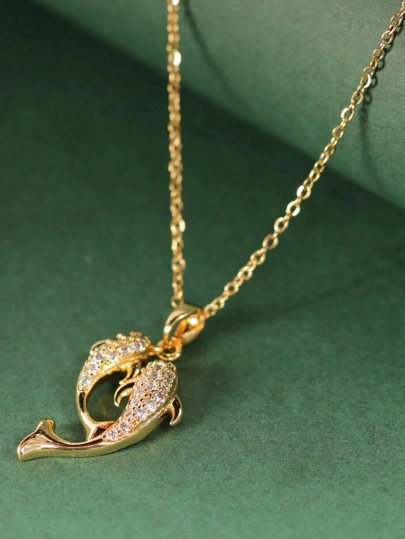 Collier Femme Dolphins Stainless Steel