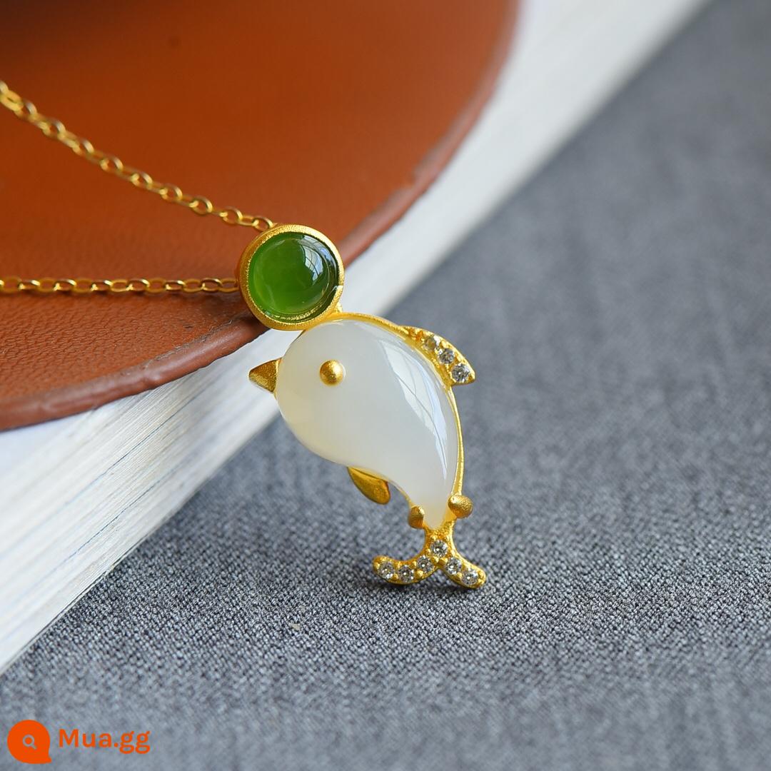 Collier Femme Green Fish Stainless Steel