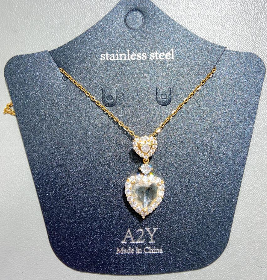 Collier Femme The Queen Stainless Steel