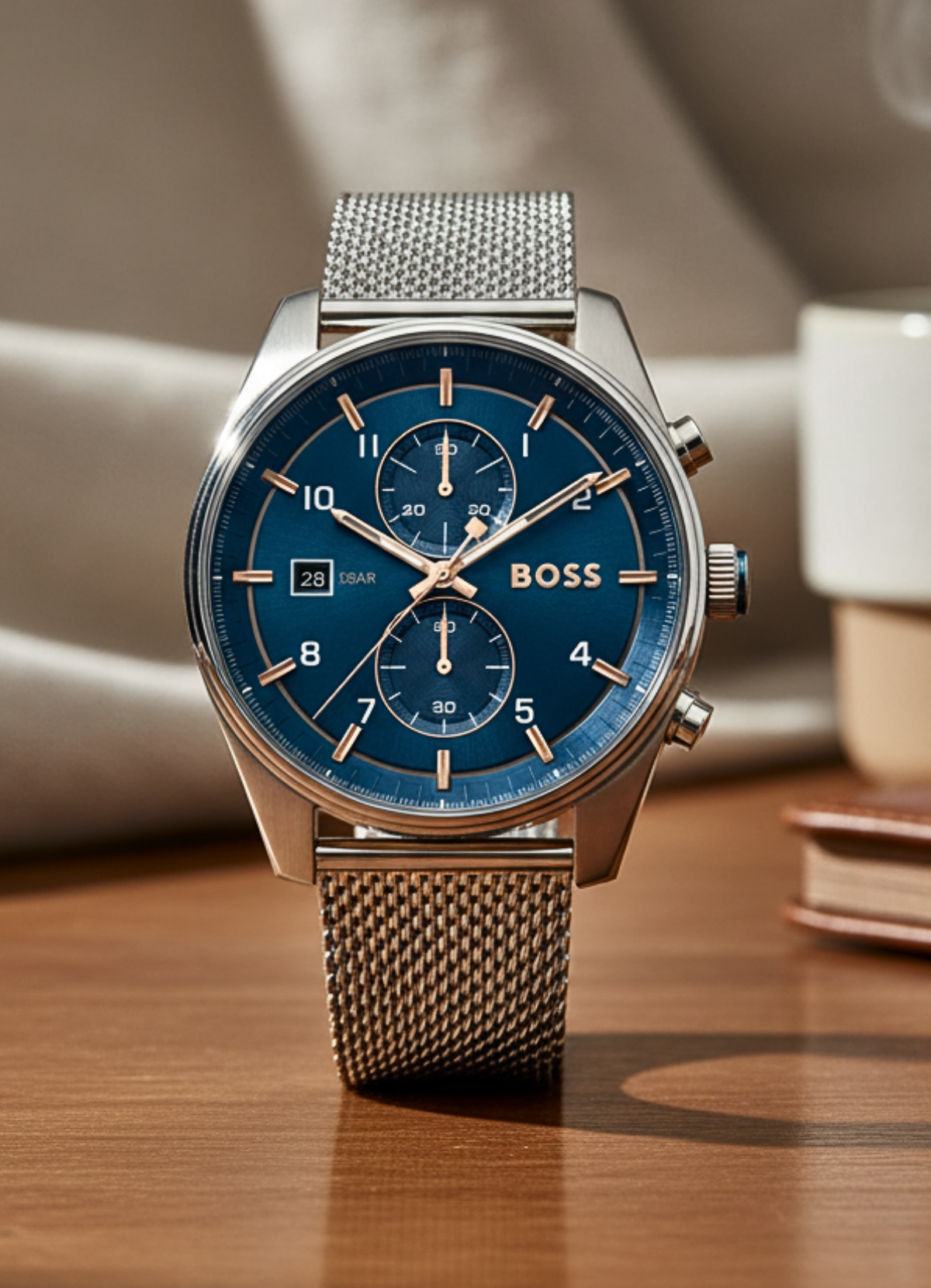 Montre homme HUGO BOSS Modèle SKYTRAVELLER - 58137005