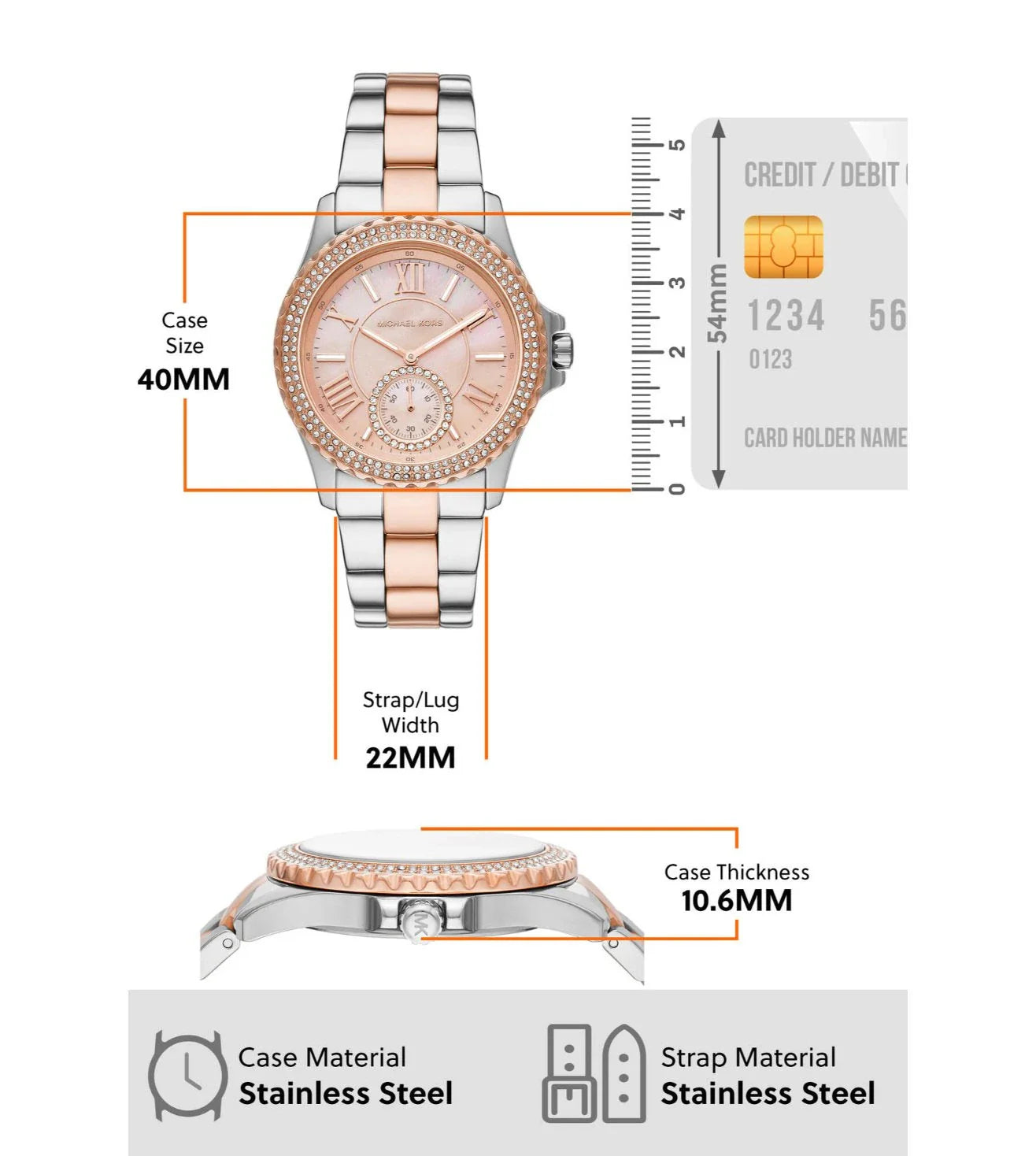 Montre Femme MICHAEL KORS MK7402 - Zaphyr Montres Tunisie