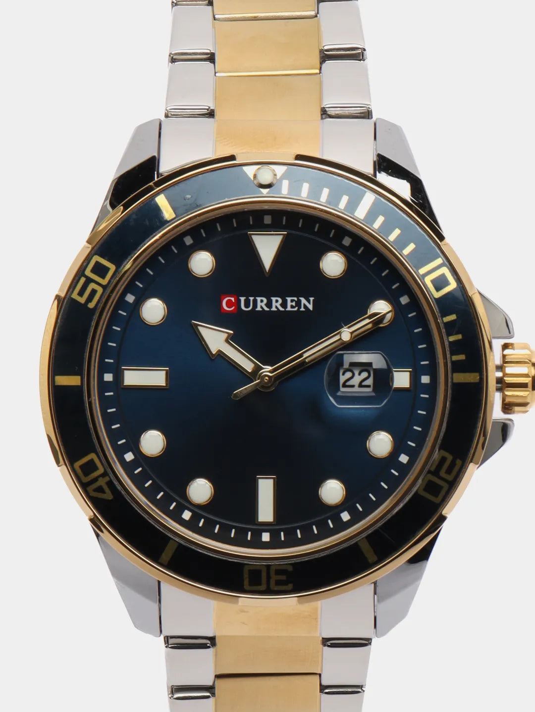 Montre Homme Curren Analog 8388 Fond Noir - Zaphyr Montres Tunisie