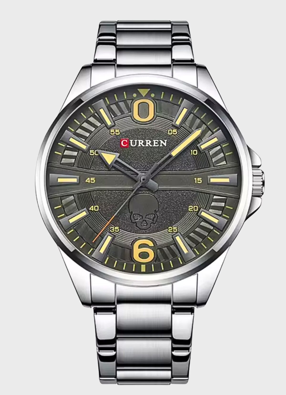 Montre Homme Curren Analog 8389 Fond Noir - Zaphyr Montres Tunisie