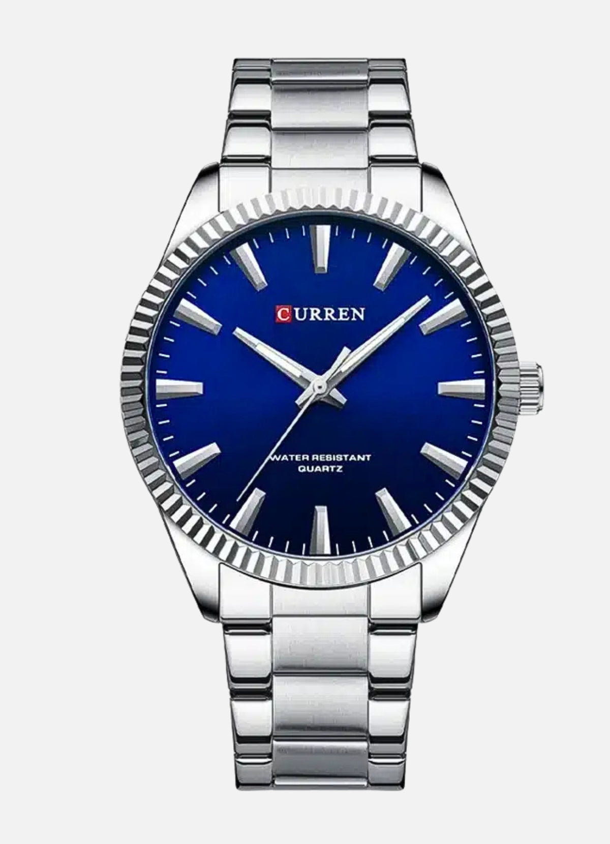 Montre Homme Curren Analog 8425 Fond Bleu - Zaphyr Montres Tunisie