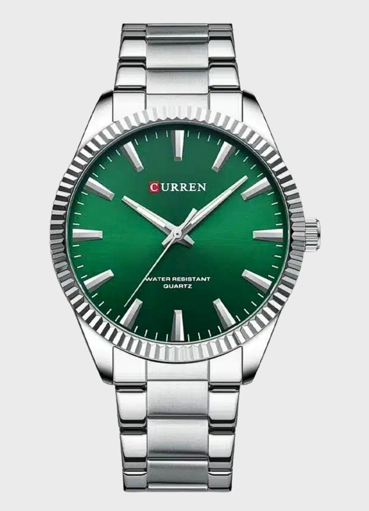 Montre Homme Curren Analog 8425 Fond Vert - Zaphyr Montres Tunisie