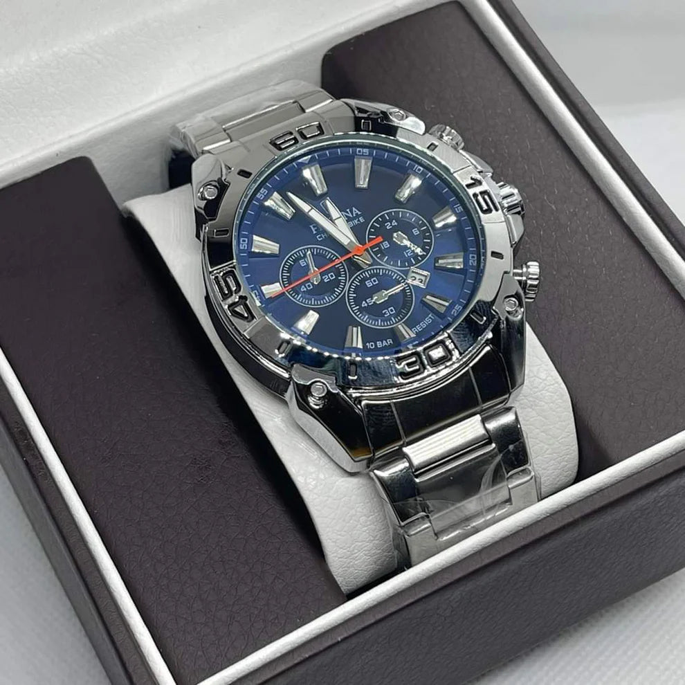 Montre Homme Festina Silver Bleu - Zaphyr Montres Tunisie