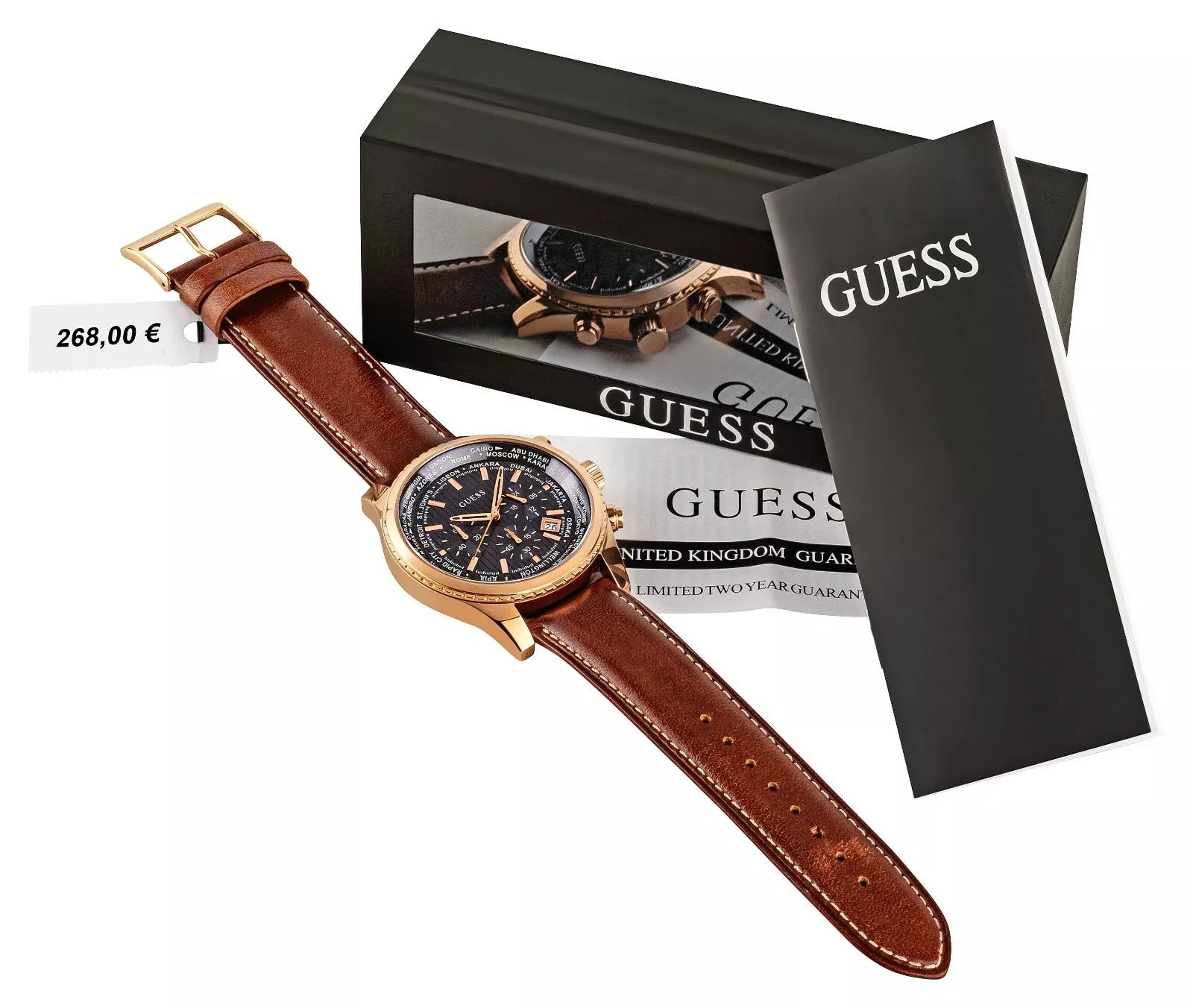 Montre Homme Guess Pursuit W0500G1 - Zaphyr Montres Tunisie