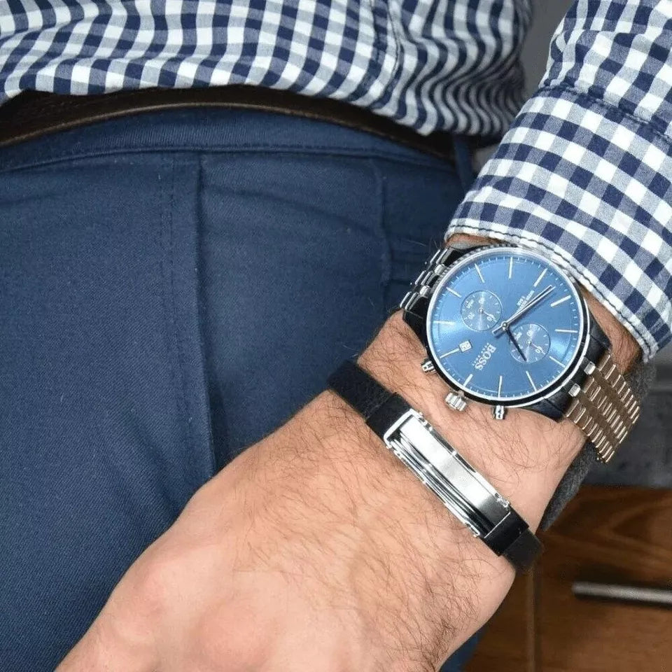 Montre Homme HUGO BOSS Associate 1513839 Chronograph - Zaphyr Montres Tunisie