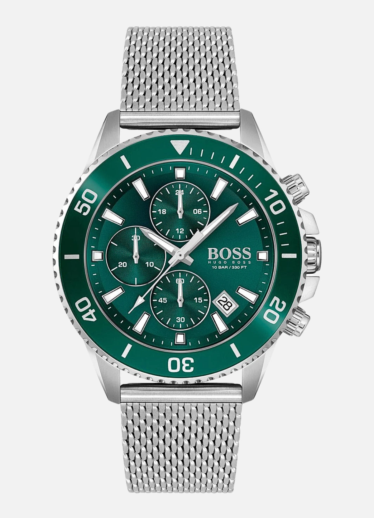 Montre Homme Hugo Boss admiral green dial 1513905 - Zaphyr Montres Tunisie