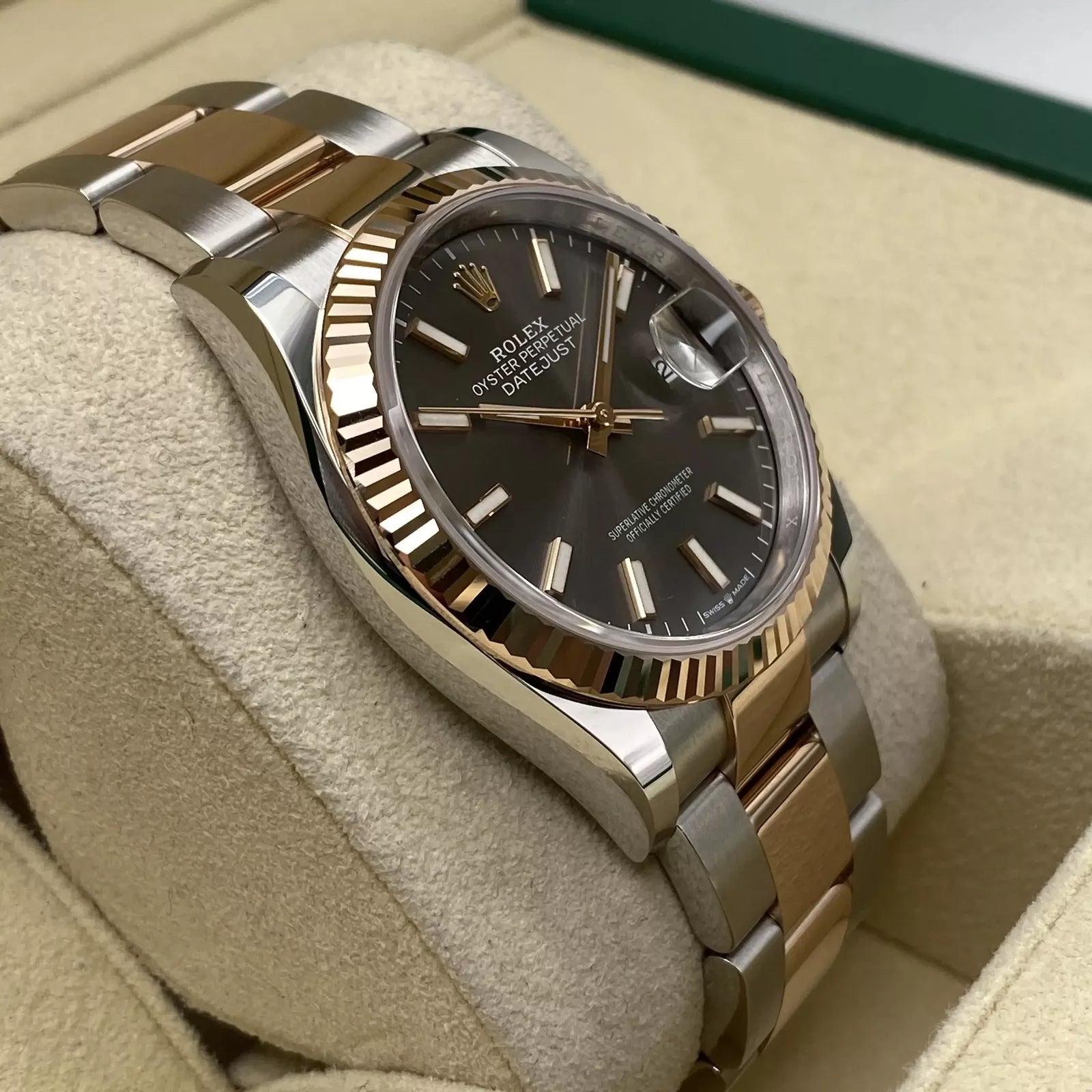 Montre Homme Rolex Datejust 41 Chocolate Dial - Zaphyr Montres Tunisie