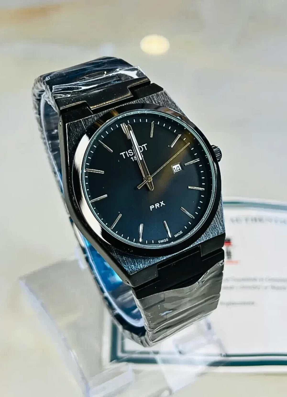 Montre Pour Homme TISSOT Black - Zaphyr Montres Tunisie