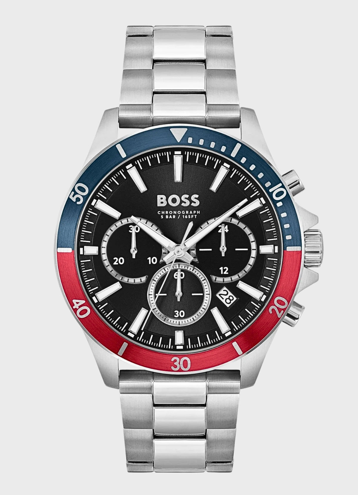 Montre homme BOSS Troper Chronograph Stainless Steel - Zaphyr Montres Tunisie