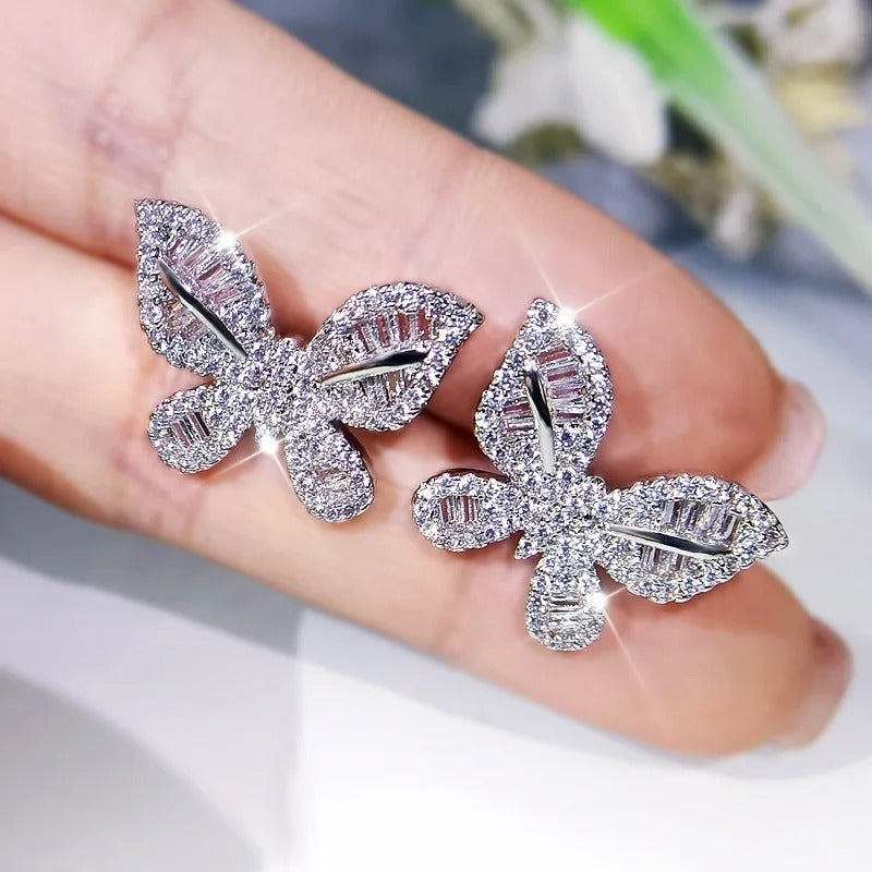 Collier Femme Silver Butterfly Stainless Steel