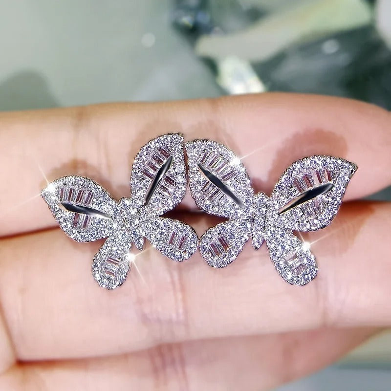 Collier Femme Silver Butterfly Stainless Steel