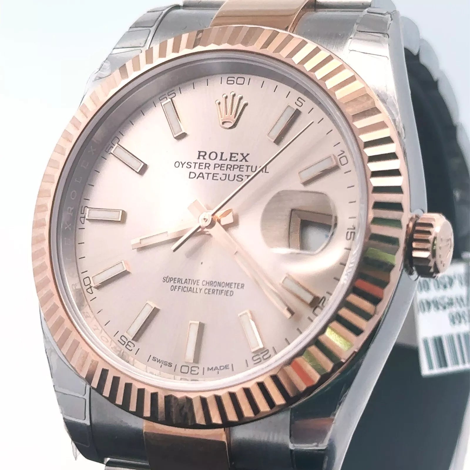 Montre Homme Rolex Datejust 41 Fluted / Oyster