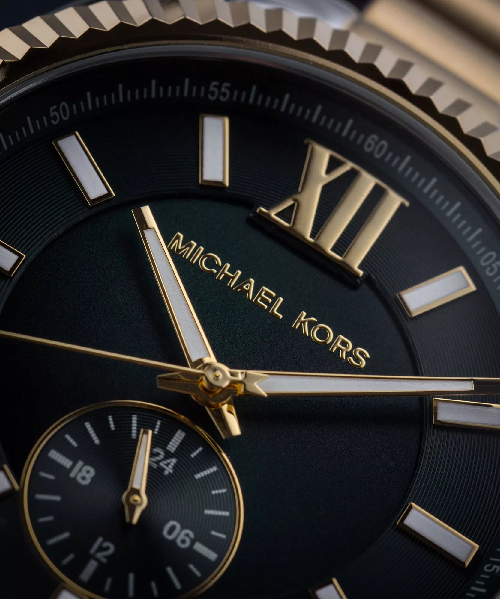 Montre homme Michael Kors Lexington MK9063 cadran vert